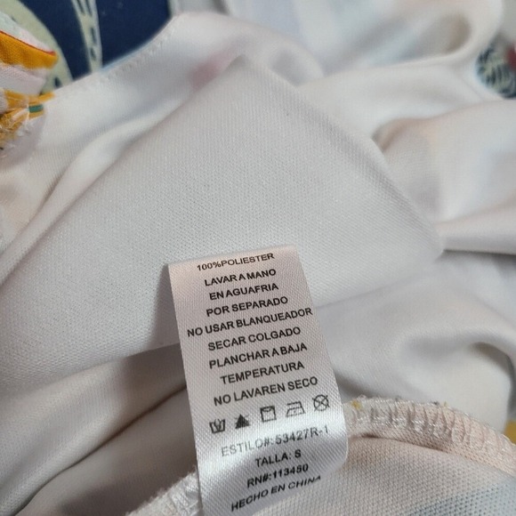 Milk & Honey Striped Romper V-Neck Sleeveless Colorful Casual Summer - Size S - Picture 10 of 10